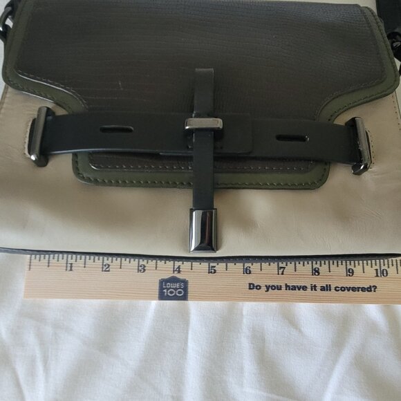 Vince Camuto Crossbody Purse Brown Green Tan - Picture 9 of 15